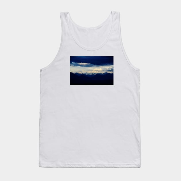 Swiss Alps Dark 2 / Swiss Artwork Photography Tank Top by RaphaelWolf